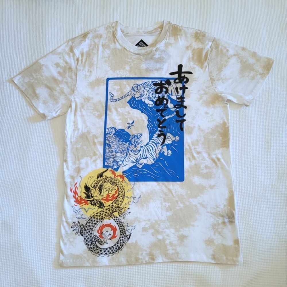 Original Gravity Tigers🐅 and Dragon🐉 Graphic Tee👕 - NWT